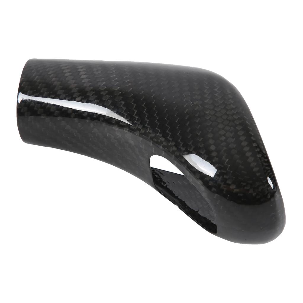 Gear Shift Knob Cover Trim Carbon Fiber Replacement for Alfa Romeo Giulia Stelvio 2020‑2021