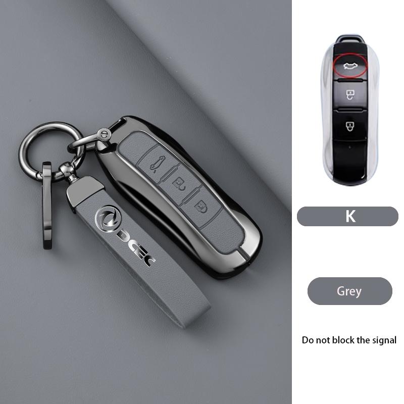 Zinc Alloy Auto Key Fob Case Key Fob Cover Fit For Dongfeng Fengguang Dfsk Glory 580 Fengon Ix5 Ix7 Seres 3 5 Sf5 Auto Accessories
