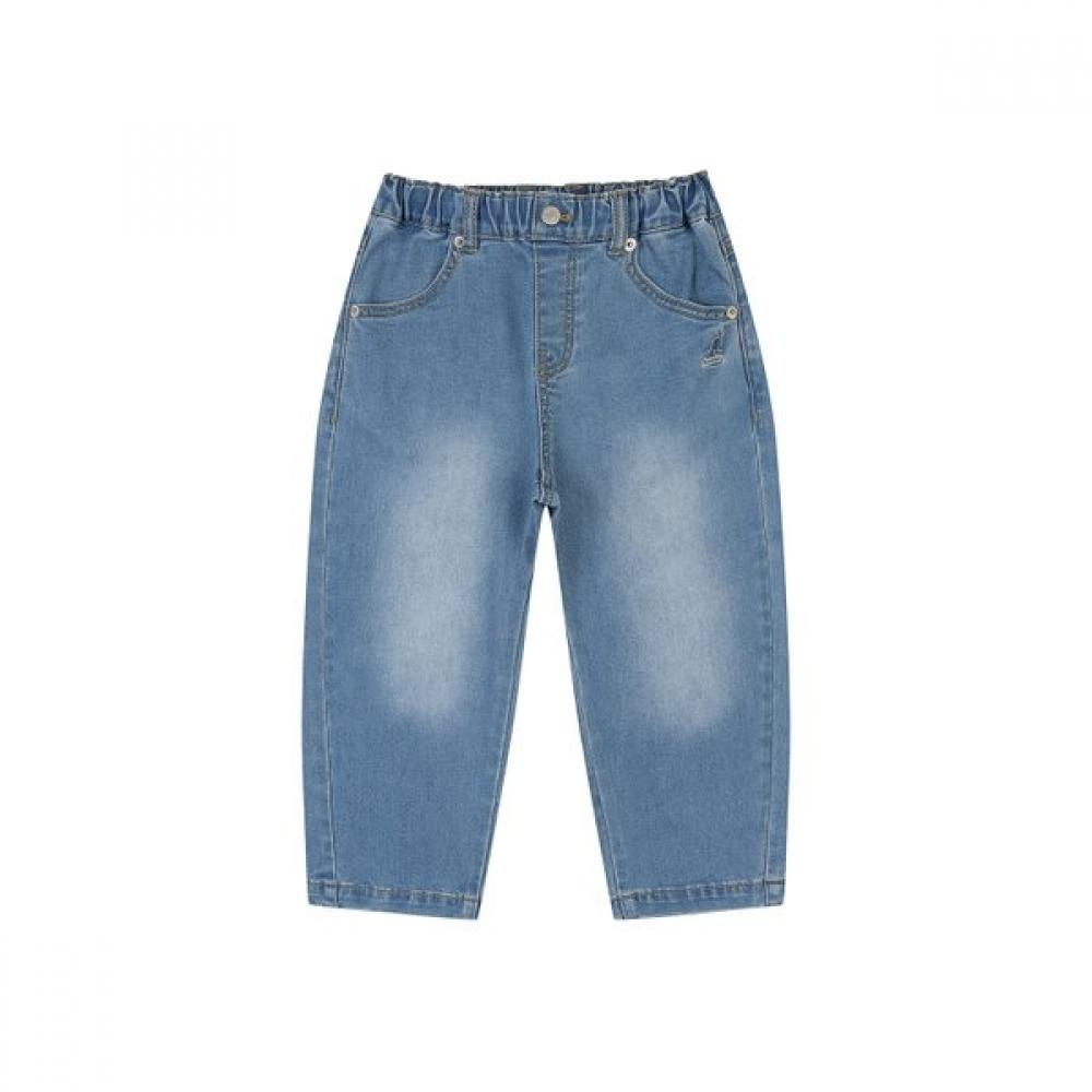 Kangol Kids Baggy Denim Pants Blue Sa 0102 Blue/130