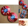 Lebhaft gefärbter Captain America Fidget Spinner mit Hochgeschwindigkeitsrotation zur Stressreduzierung