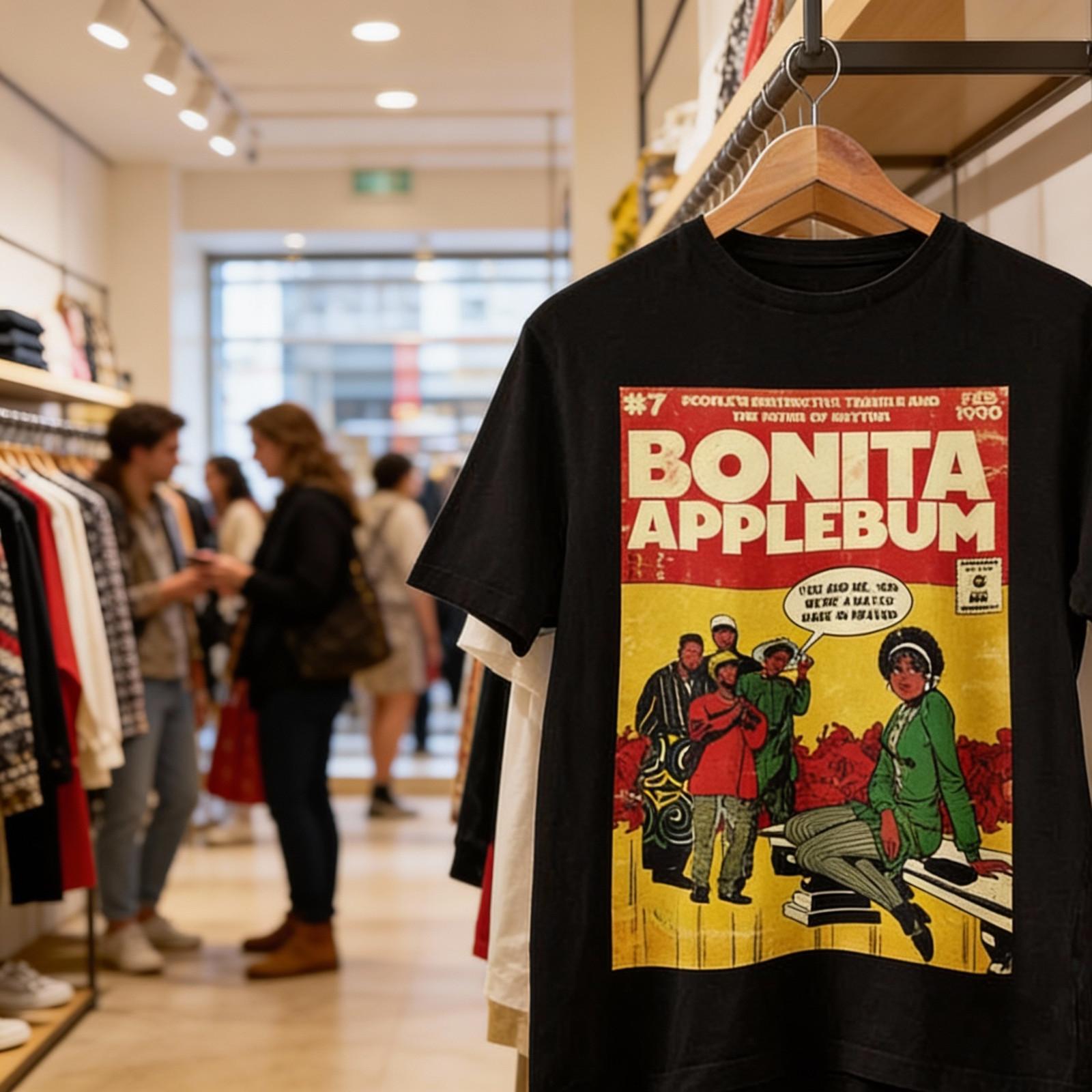 A Tribe Called Quest Shirt, Bonita Applebum! Album, 80s 90s Hip Hop RB NWT M