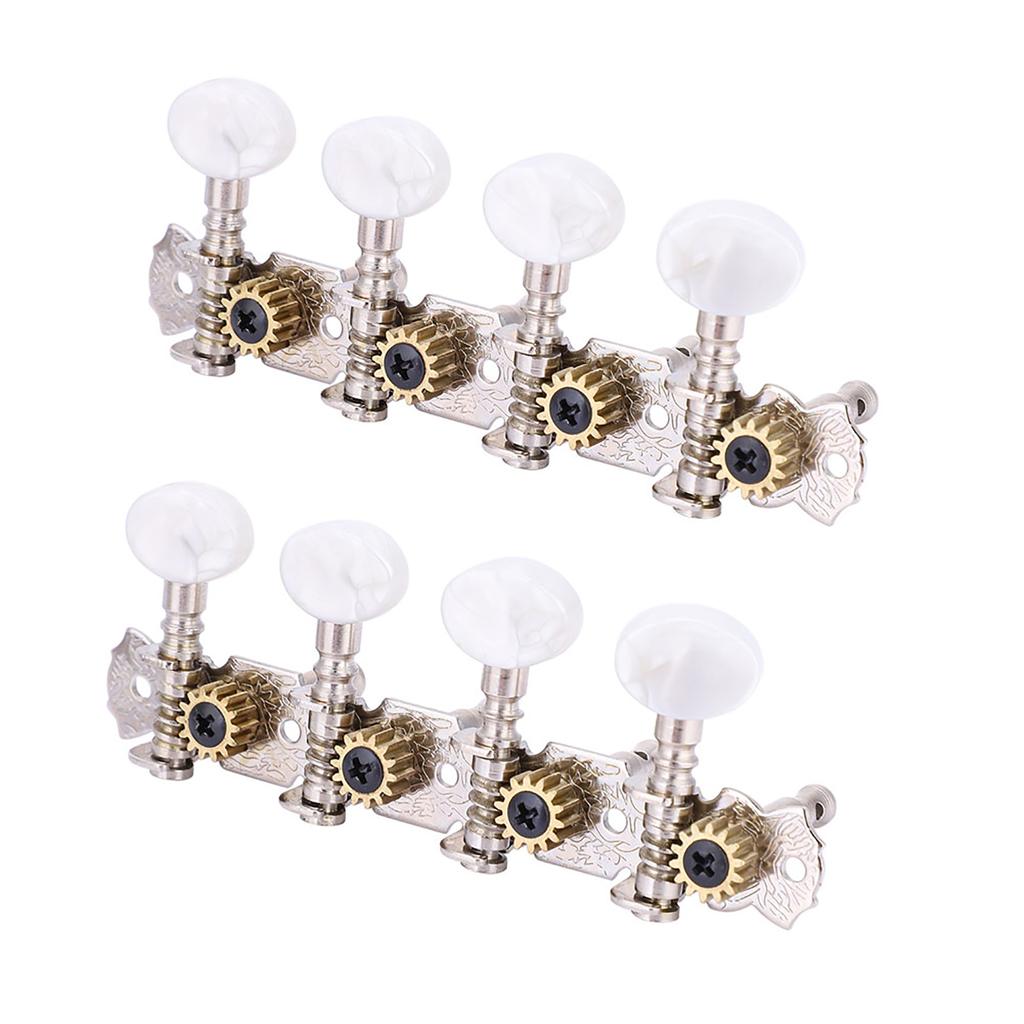 Mandolin Machine Heads String Tuning Pegs 4L4R for Mandolin Instruments Accessory