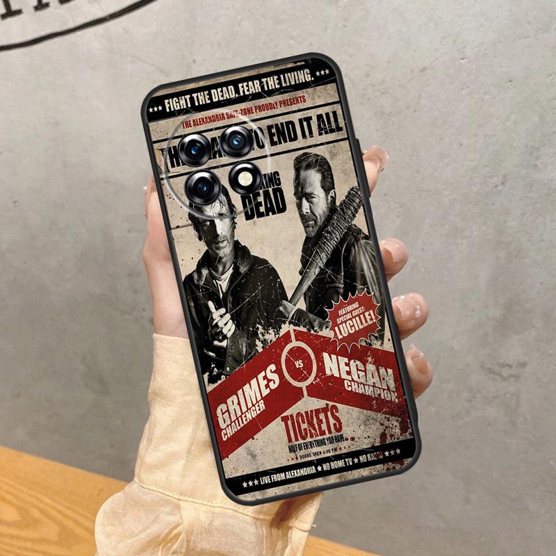 Walking Dead TWD Case For OnePlus 8 9 10 Pro 15 13 12 11 13T 13R 12R 10T 8T Nord CE 5 2 3 4 Lite N20 N30 Cover