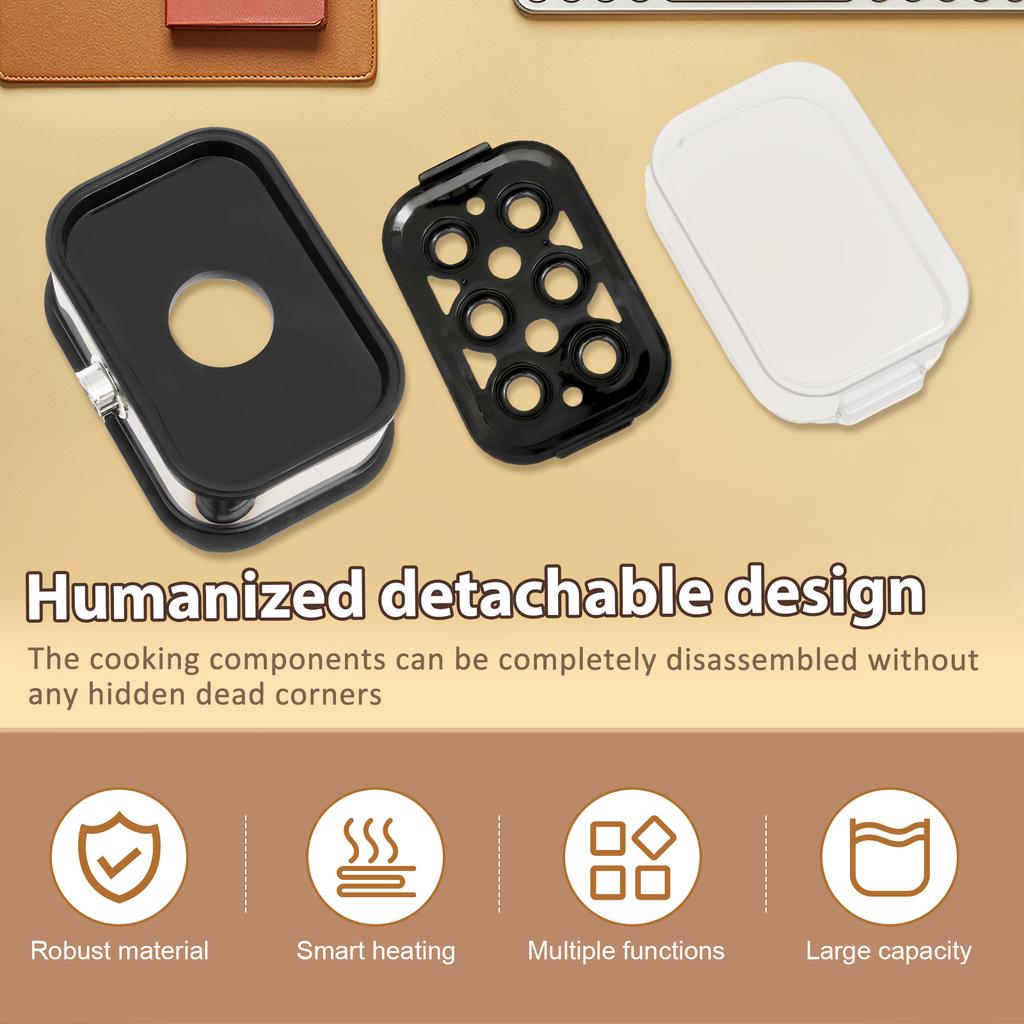 Elektrický vařič vajec 6 vajec Vařič vajec Nerezová ocel Elektrický vařič vajec US Pára pro kuchyňské doplňky