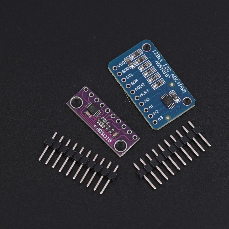 Ads1115 Ads1015 12/16 Bit I2C Modul Präzision 4-Kanal Entwicklungsplatine Mit Pro Gain Verstärker Für Arduino