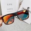 Men Polarized Sunglasses Retro Classic Square Women Fashion Mirrors Sports Driving Outdoor Sun Glasses Plastic Frame Uv400