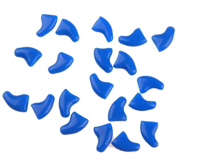 20pcs Silicone Soft Cat Nail Cap Cat Paw Claw Pet Nail Protector Cat Nail Cover Pet  Protector Kitten Cat Pet Products