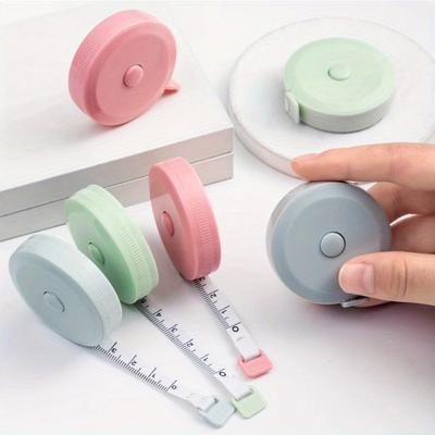 1 stuks Compacte & Draagbare PVC Rolmaat - Ideaal voor Lichaamsmaten, Taille, Borst en Kledingpasvorm - Loodvrij