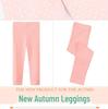 New Spring & Autumn Girls' Leggings with Princess Skirts and Outerwear Pants for Kids