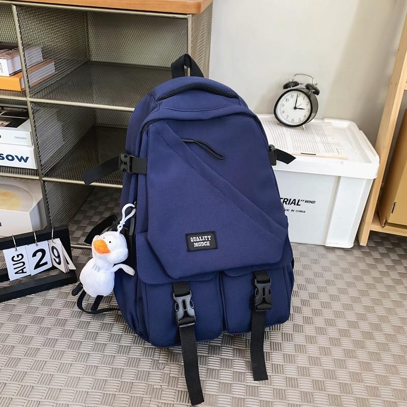 Stylish High-capacity Casual Backpack Unisex Waterproof Trendy Polyester