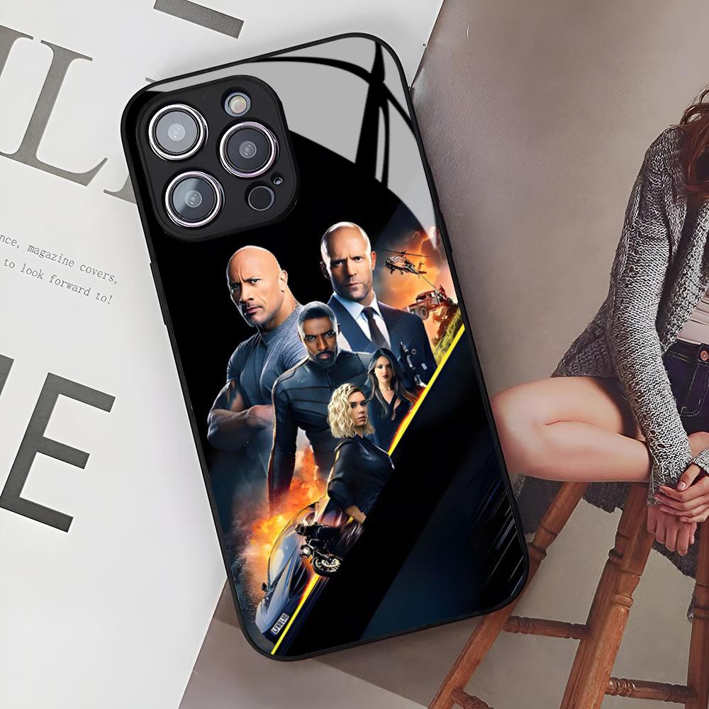 Fast Furious Phone Case for Iphone 17 Air 16 15 14 12 11 13 Pro Max Mini Se Puls Glass Cover