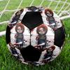 Chucky Indoor Soccer Ball Colorful All Ages Size 5 Machine Stitched PVC Competition Ready Durable High-Bounce