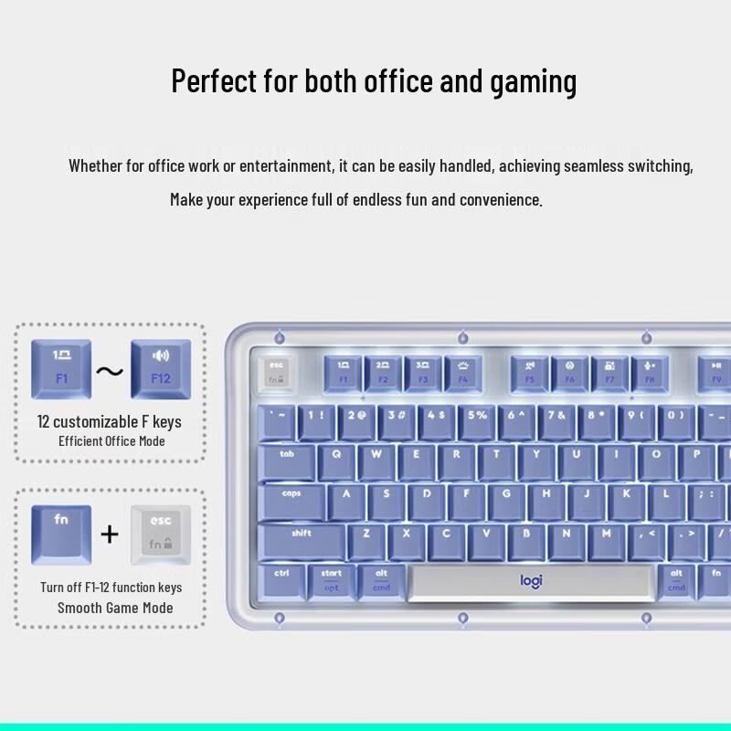Logitech G K98M AI Custom Wireless Mechanical Keyboard