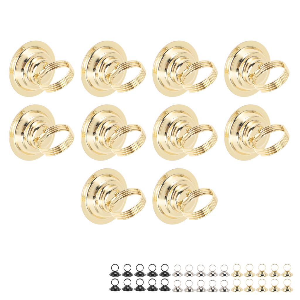 10pcs Table Number Holders Place Card Holders Metal Wire Picture Holders Cards Stand Name Menu Clips