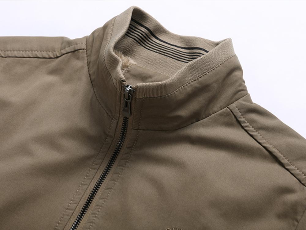 Men Jackets Casual Solid Fashion Vintage Warm Coats Plus Size Winter Jacket Men