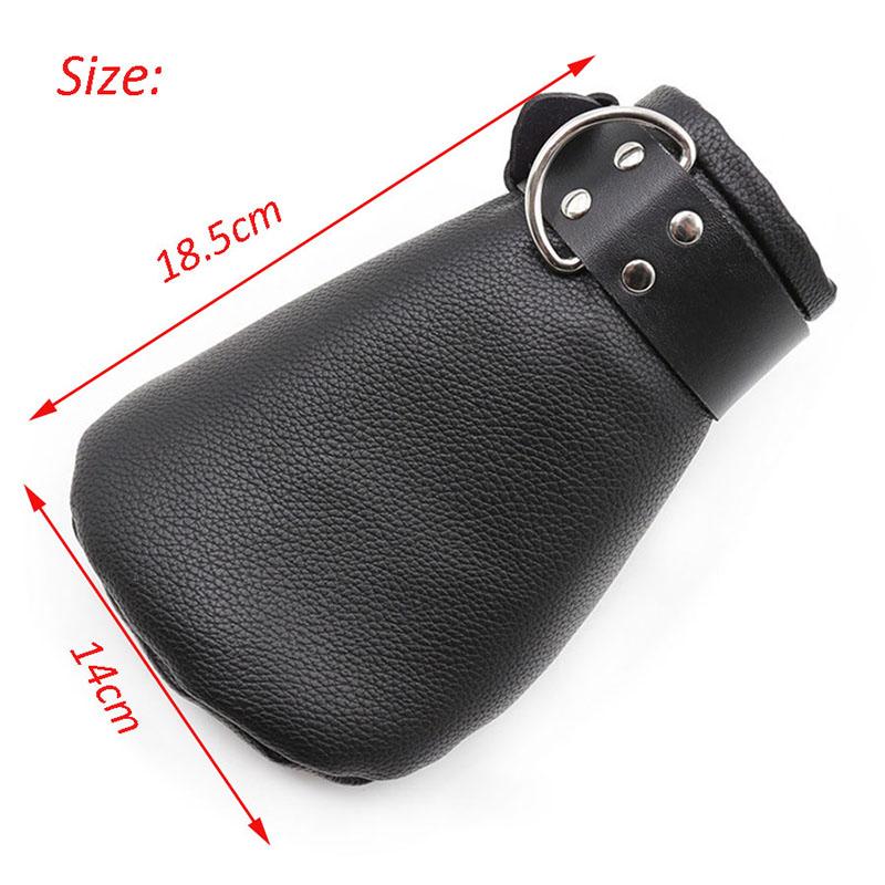 Sex Toys BDSM Bondage Restraints Gloves Fetish  Role Play For Adult Games Soft Padded Fist Mitts,PU Leather Dog's Paw Fist Glove