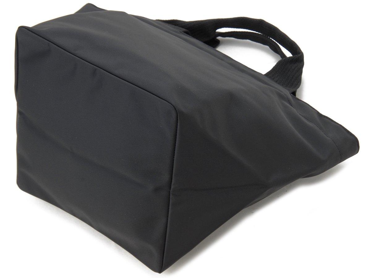 Herve Chapelier Bag 1027N Noir X Noir Square Base Basic Nylon