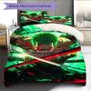 Cartoon Pattern Bedding Quilt Set Quilt Cover Pillowcase Home Decoration Birthday Gift (1 * Duvet Cover + 2 * Pillowcase, Without Core)