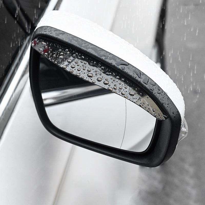 SPYF3 Car Side Rear View Mirror Rain Eyebrow Visor Rain Shield Shade Cover for Toyota Camry Chr Corolla Rav4 Yaris Prius Accessories