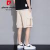 Pierre Cardin Men's Loose Ice Silk Summer Cargo Shorts