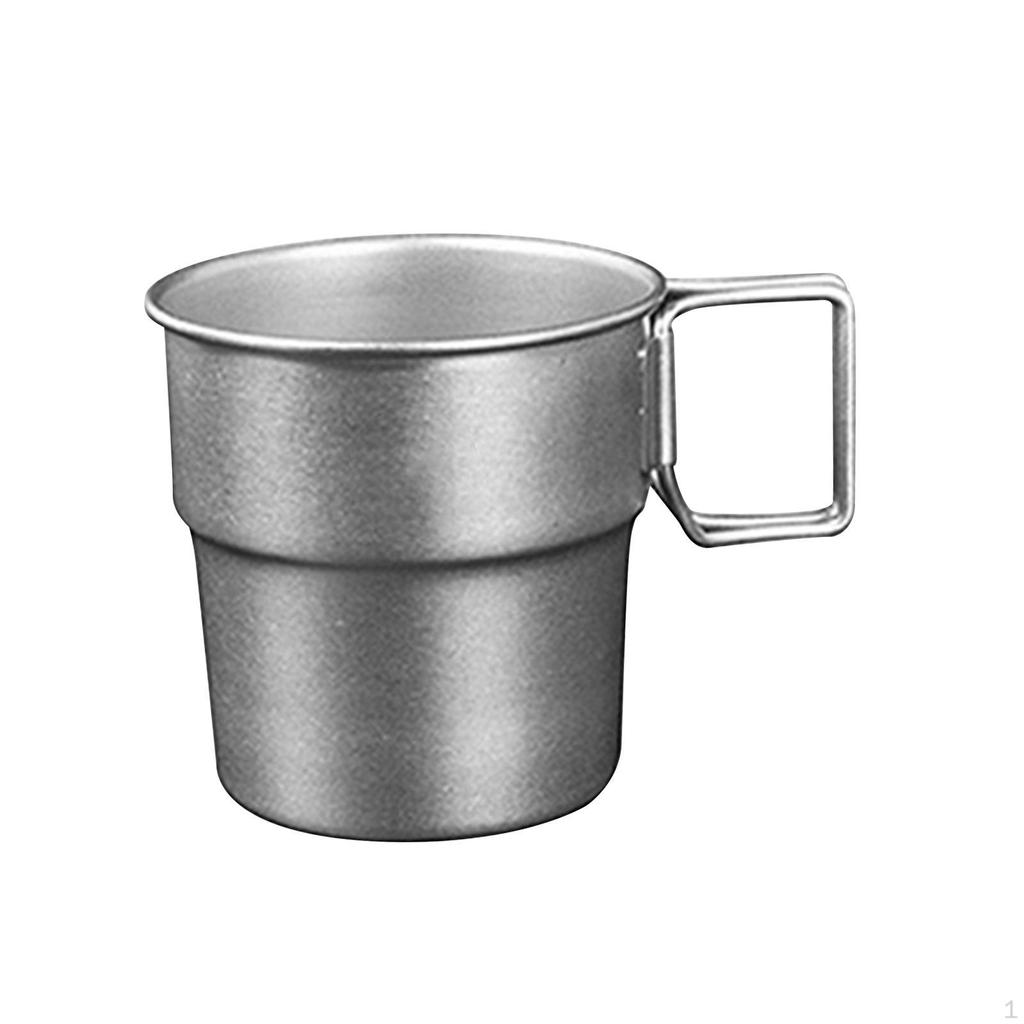 Durable Stainless Steel Cups Set for Outdoor Adventures