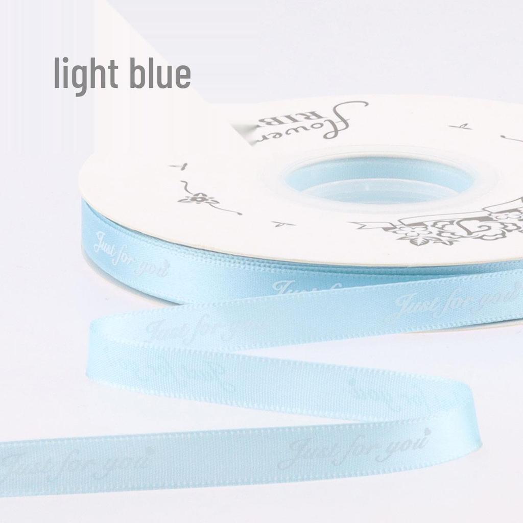 1cm Polyester Colored Ribbon: Gift Box Tie, Silk Flower Decoration, Candy Box, Wedding Accessory
