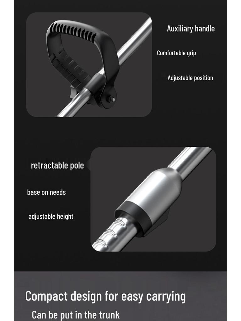 Cordless Rechargeable Lawn Mower & Handheld Electric Grass Trimmer