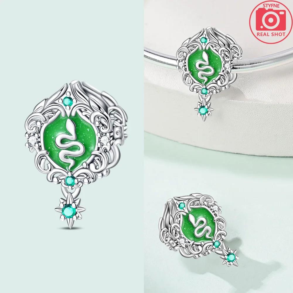 Kupferrot Schlange Zirkon Eichhörnchen Tier Elefant Perle Passend Armband Original Schmuck DIY Zubehör Frauen Zartes Geschenk