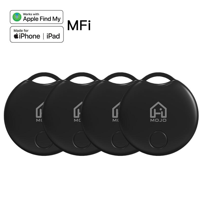 Himojo 4/2/1 Pack Bluetooth GPS Smart Tag Based on Apple Find My App Pet Anti-loss Tracker City Real Time Tracking Key Finder