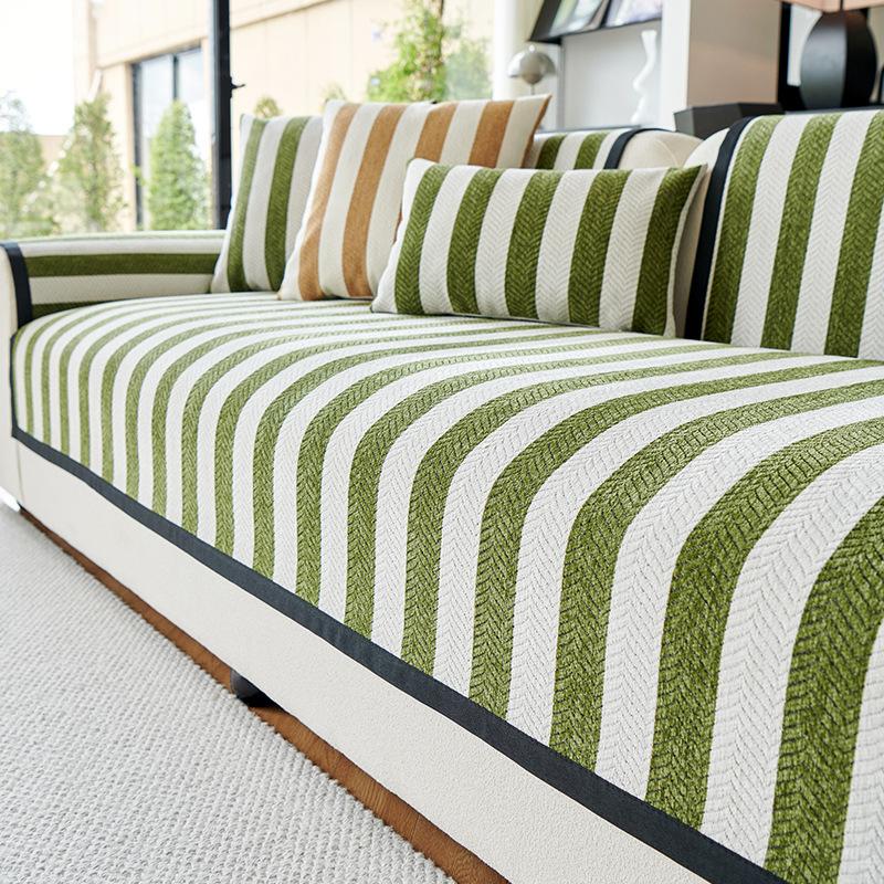 

Sofa cushion light luxury high-end sofa cover 2024 new four-season universal leather sofa backrest cover non-slip 70*70cm