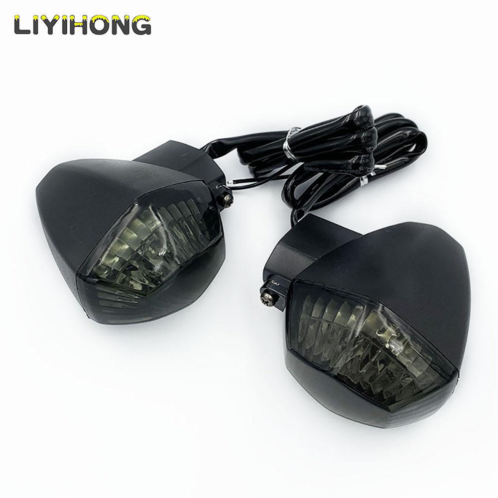 LED Side Turn Signal Light Stale Performance Motorcycle Turn Signal Lights for DL 650 V-strom Convenient tallation