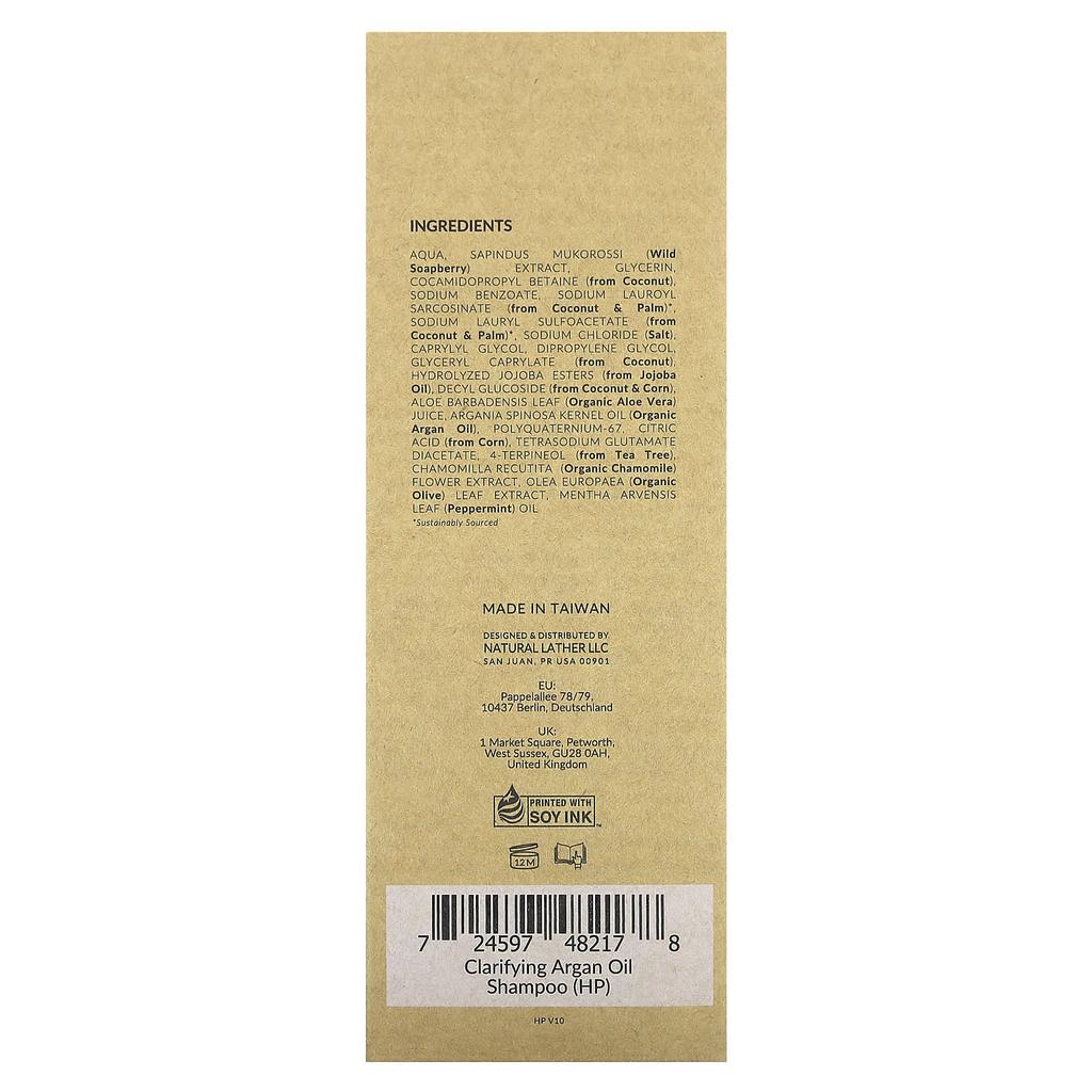 Clarifying Argan Oil Shampoo, Awakening Peppermint, 250Ml(8.5Fl Oz)
