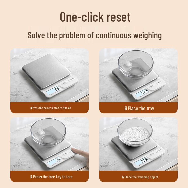 TIANSHENG High Precision Digital Kitchen Scale