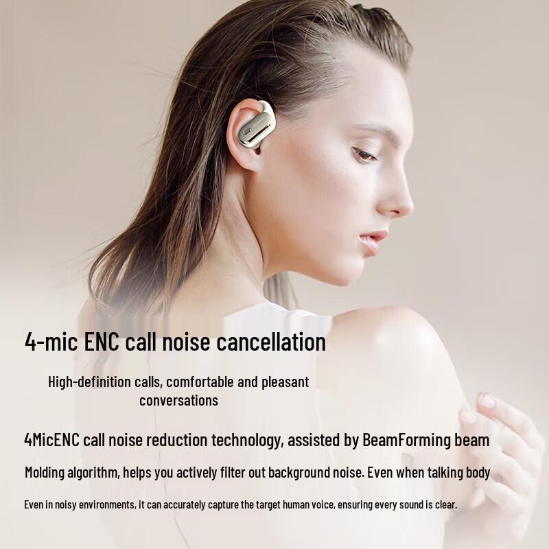 Newmine R7 Open-Ear Bone Conduction Bluetooth Headset