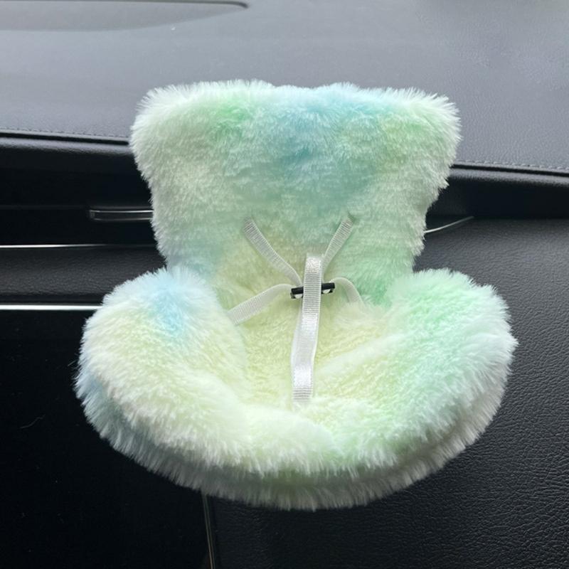 Adjustable Safety Strap Doll Furry Sofa Car Vent Clip Holder For Decorative Displays 10-17cm Figures
