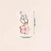 Sakura Flowers Phone Dust Plug Accessories Decoration Hanging Pendant For Iphone For Type-C Charging Port