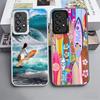 Surfboard Surfing Surf Summer Shockproof Phone Case for Samsung A17 A16 A15 A14 A37 A57 A36 A56 A26 A35 A55 A25 A34 A54 A24 A13