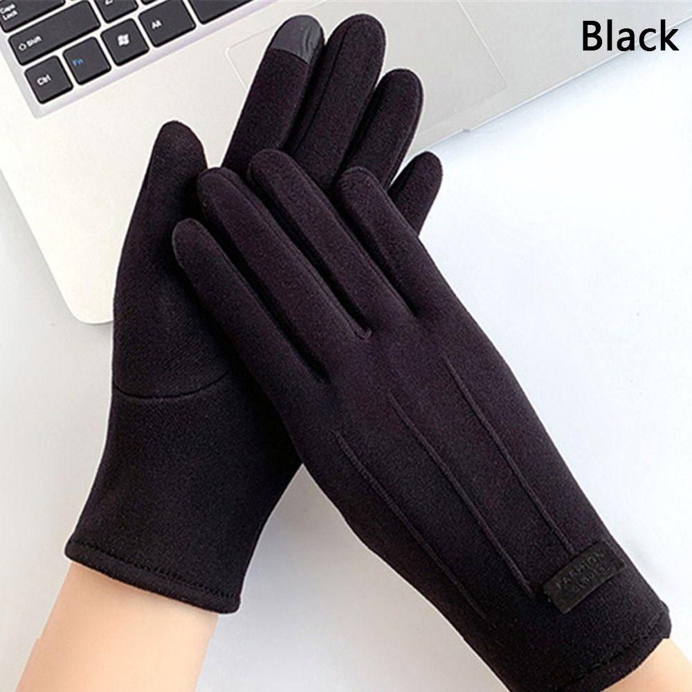 Sport Non-slip Riding Cycling Windproof Full Finger Mittens Coldproof Winter Gloves