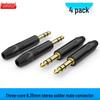gold large 3-core stereo (4-pack)