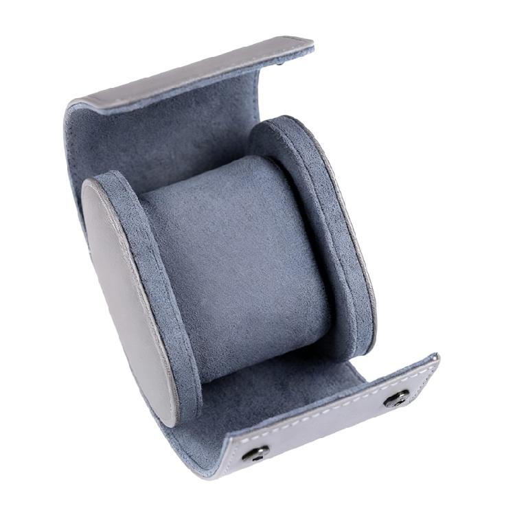 Protective Storage Box Leather Texture Suitable for Watches Compact PU Design with Velvets Lined Jewelry Organizers