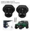 1Pair Aluminum Alloy 17mm Wheel Hex Hub Adapter with Pin for   1Celsius8 RC Car Upgrade Part