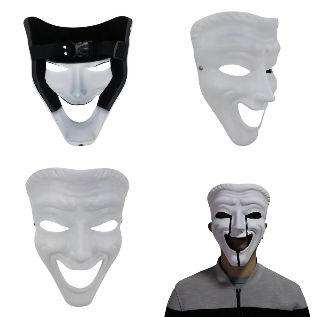 Scp Containment Breach Crying Face Mask With Resin For Christmas And Halloween