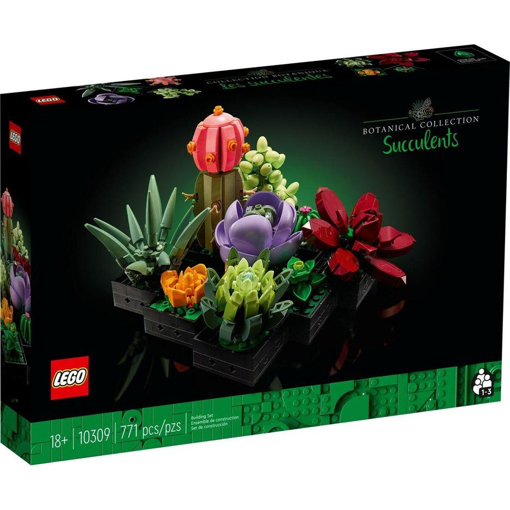 LEGO Les Succulentes Model Building Kit 771 pieces multi-colore