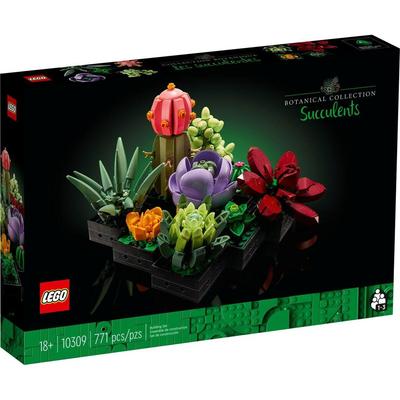 LEGO Les Succulentes Model Building Kit 771 Pieces Multi-colore