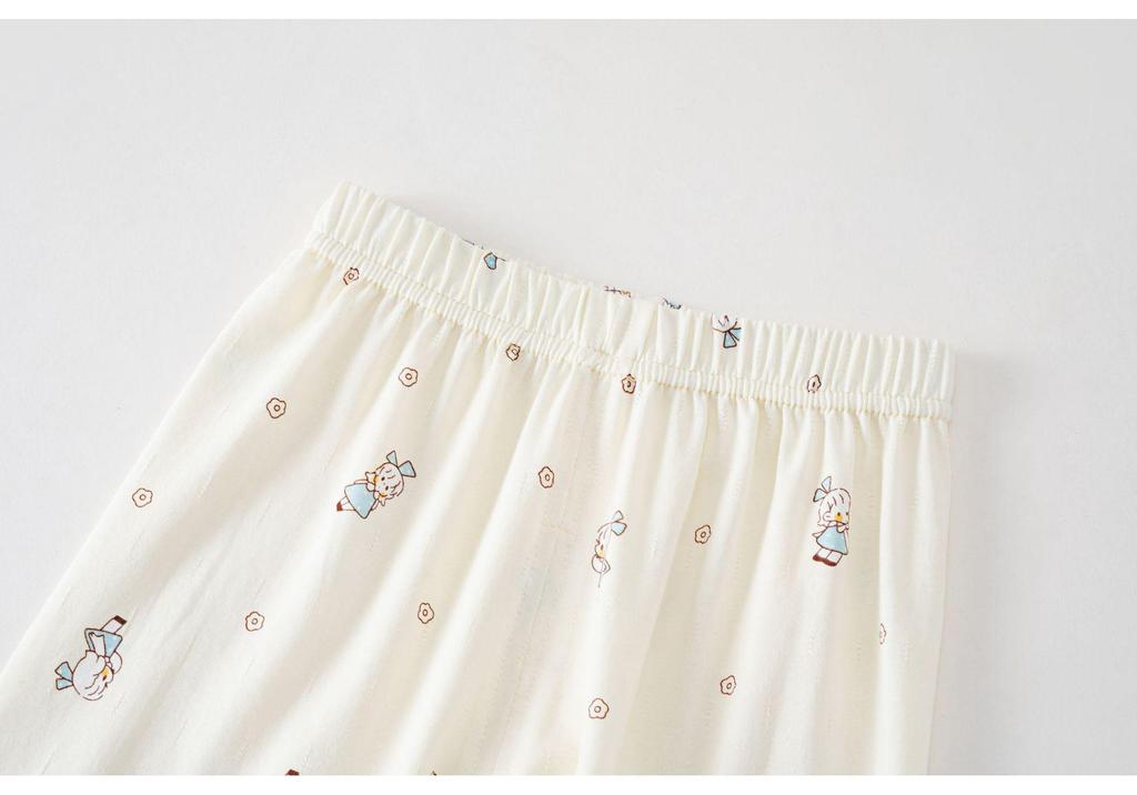 Children's Summer Pajama Set - Meteor Shower Design for Boys & Girls