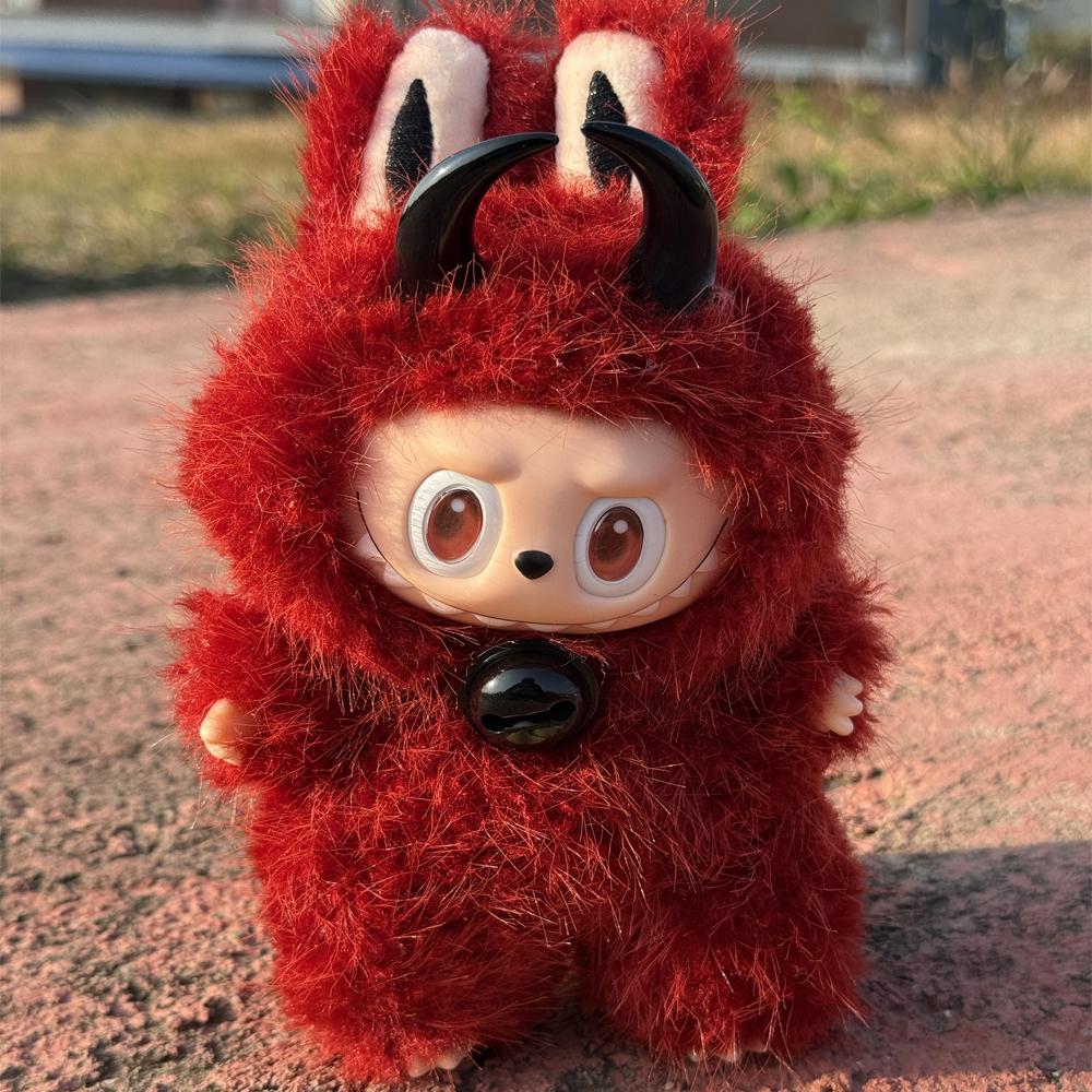 Teufelspuppe Monster Vinylgesichtspuppe Kinderspielzeug Festival Geburtstag Weihnachtsgeschenk Schreibtischsammlung Dekoration