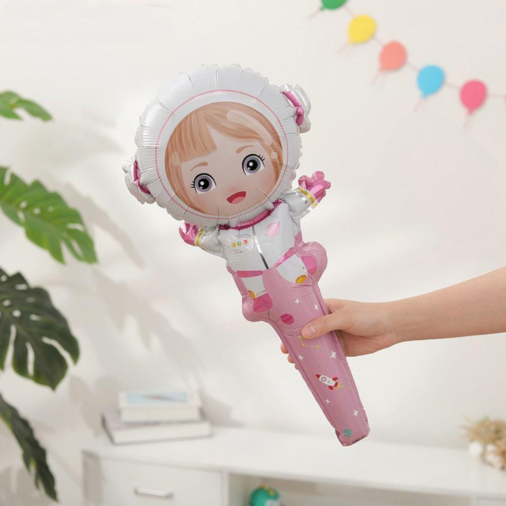 

Мультяшный ручной воздушный шар, разноцветный алюминиевый фольгированный воздушный шар, игрушка для детского душа