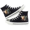 Scarpe da Ginnastica Alte in Tela Demon Slayer - Unisex Moda Cartoni Animati