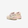 Anta Kids 5U Synthetic Leather Mesh Comfortable Versatile Anti-Kick Shock Absorption Low-Top Walking Shoes Baby Shoes Off-White A22440054-1