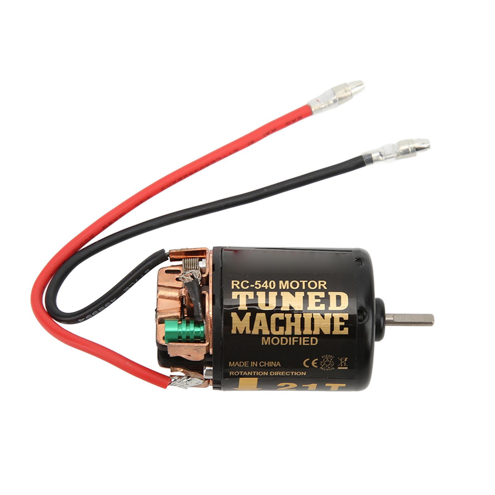 

RC 540 Motor 21T Brushed Motor for AXIAL SCX10 90046 1/10 RC Car Upgrade Parts Accessories